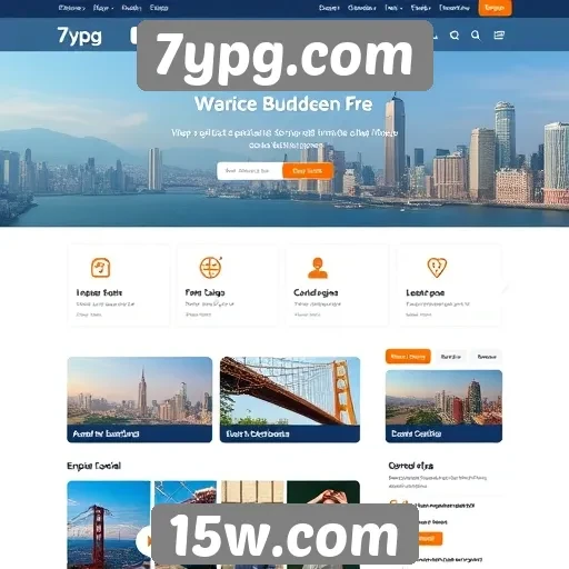 Acessibilidade e design do site 7ypg.com para novos usuários