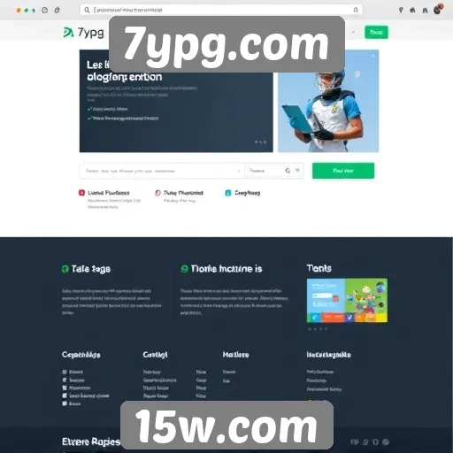 Avaliação da interface do site 7ypg.com