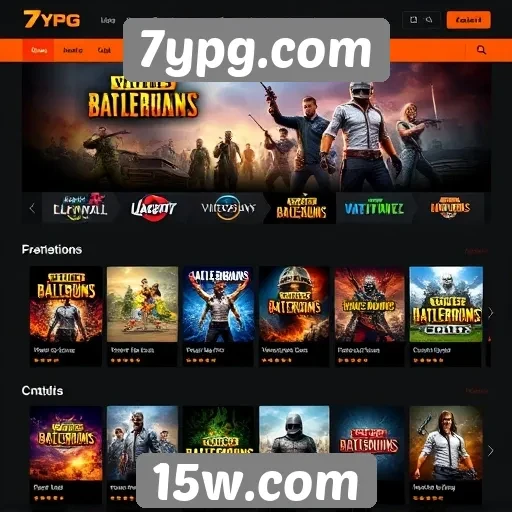 Navegação e usabilidade do site 7ypg.com